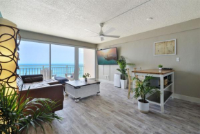 Oceanfront Penthouse, near main st & speedway with pool
